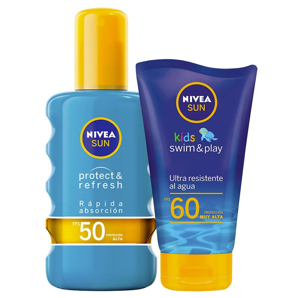 [ELIMINADO] Nivea Combo Protector Solar Fps50 + Kids Swim Play Fps60