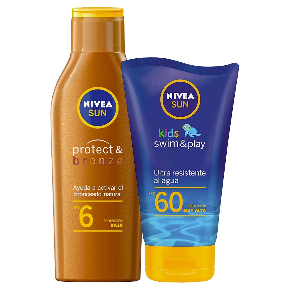 [ELIMINADO] Nivea Combo Protector Solar Fps6 + Kids Swim Play Fps60