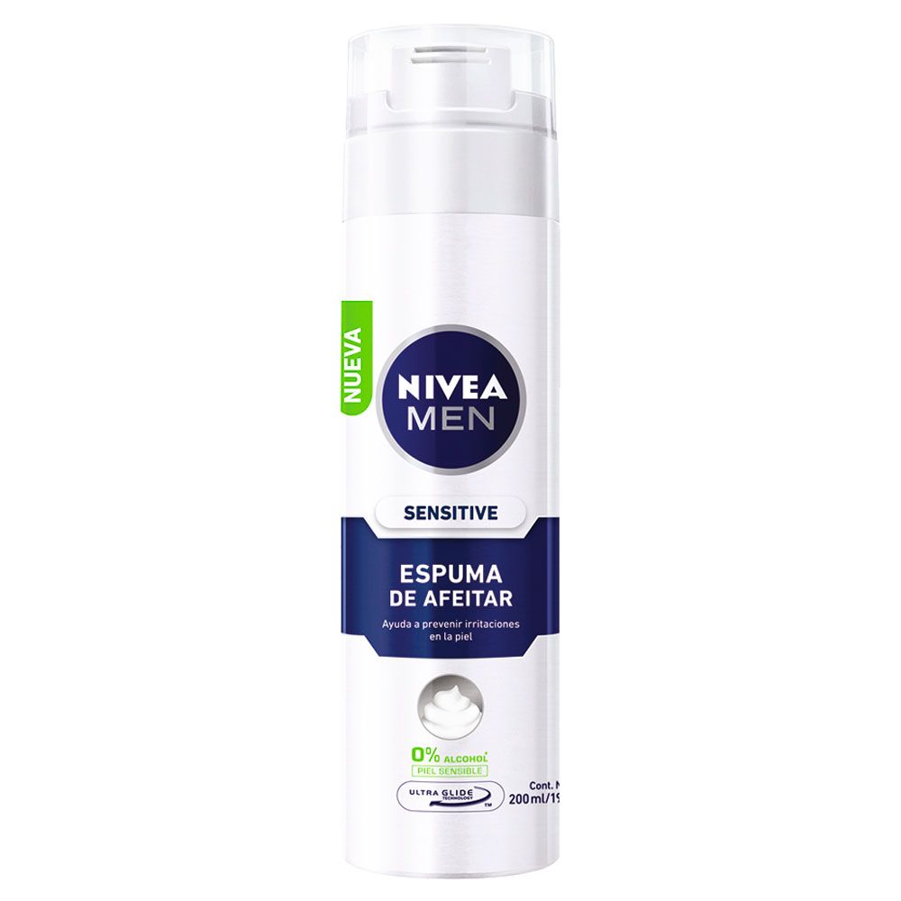 Nivea men sensitive espuma de afeitar