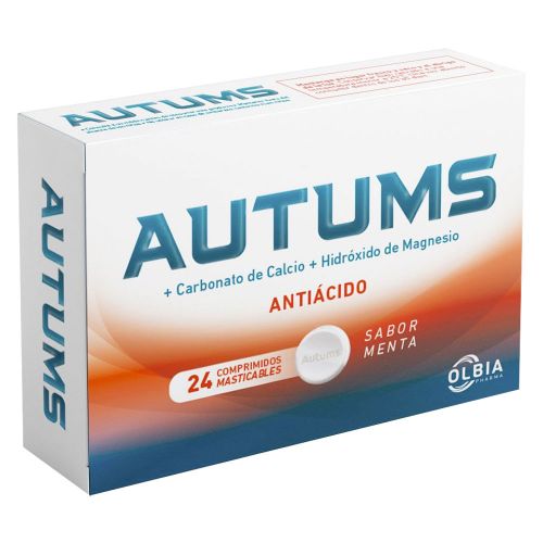 Autums antiácido comprimidos masticables