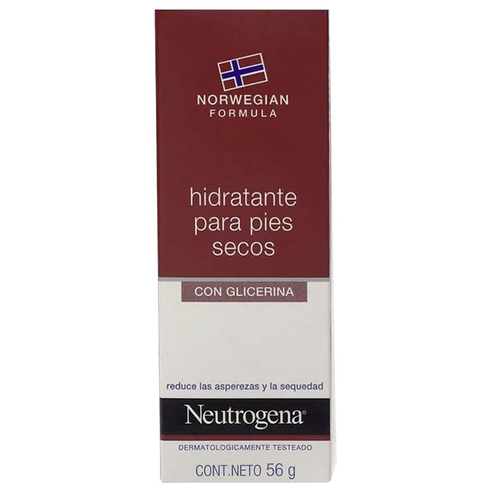 Neutrogena crema hidratante para pies fórmula noruega