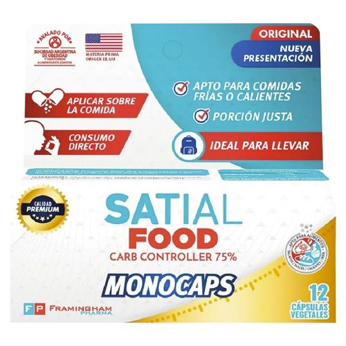 Satial Food Carb Controller Monocaps