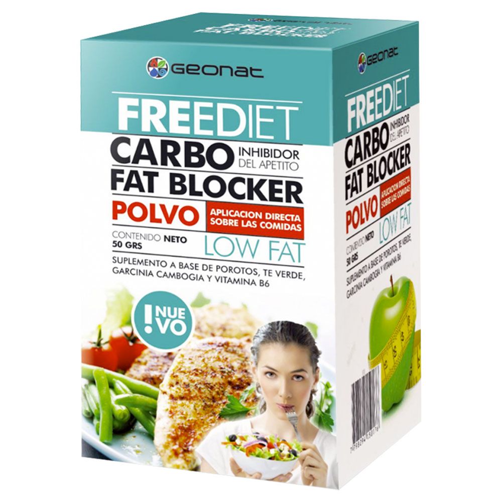 Geonat freediet carbo fat blocker polvo