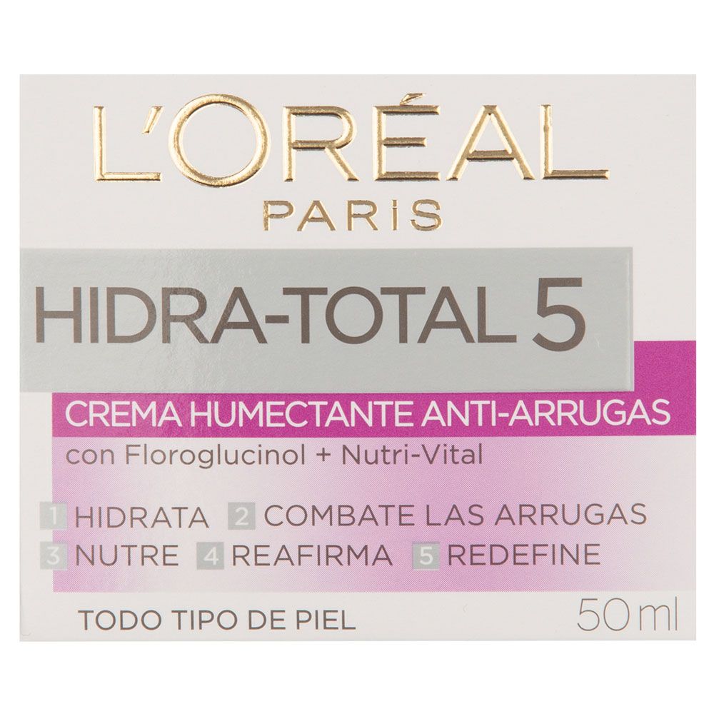 Loreal Paris Hidra Total 5 Expert Humectante Antiarrugas