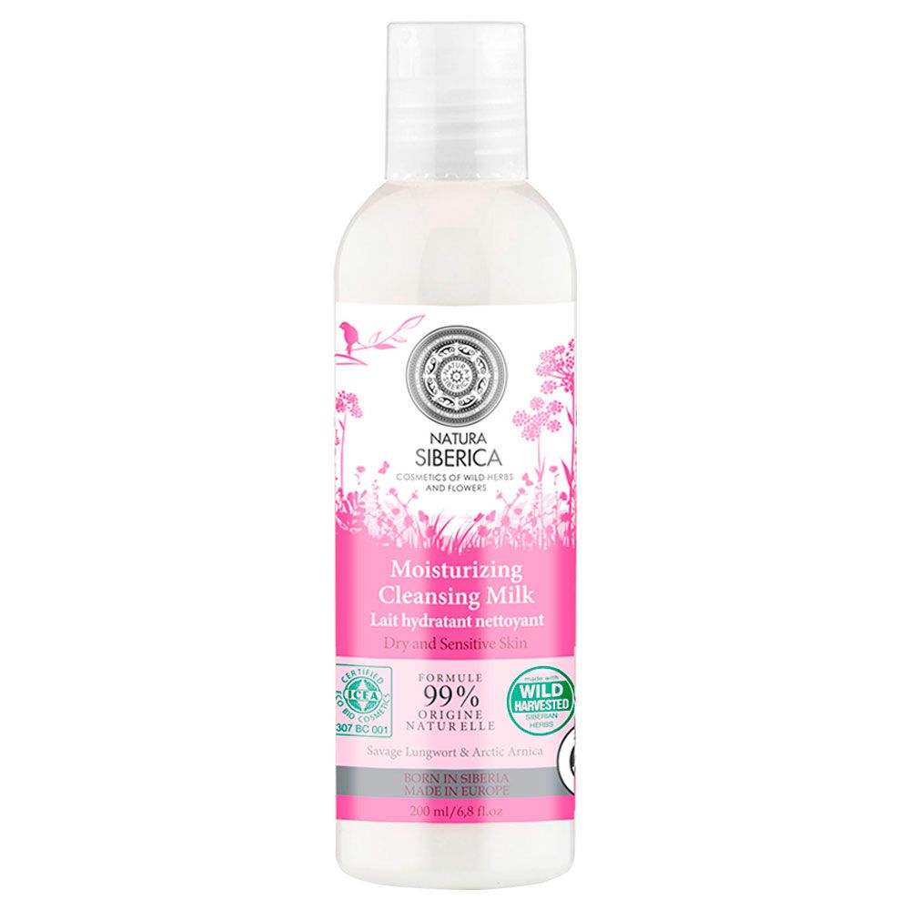 Natura sibérica leche de limpieza