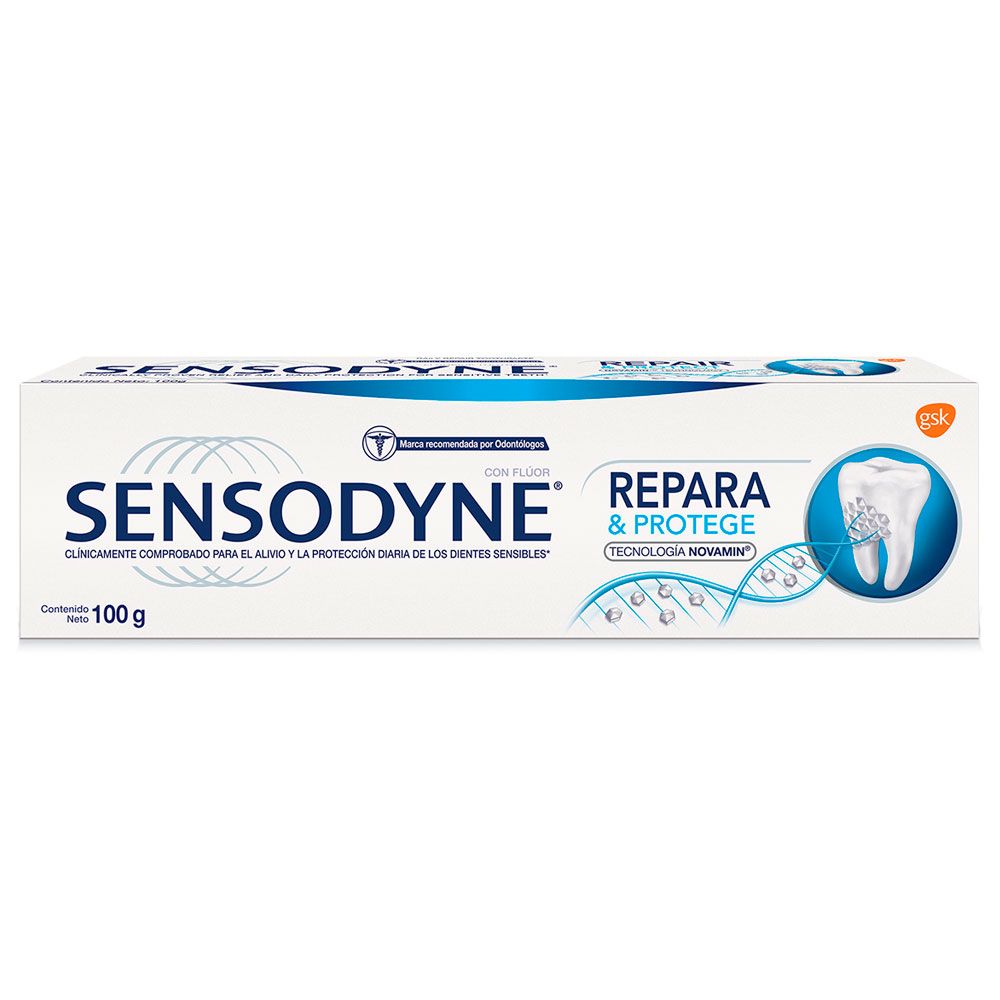 Sensodyne repara y protege crema dental