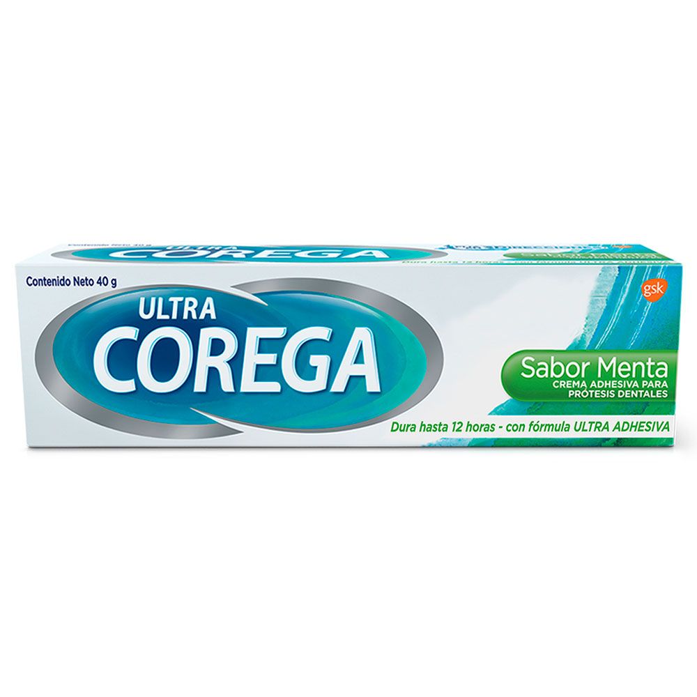 Ultra Corega Crema Adhesiva Sabor Menta