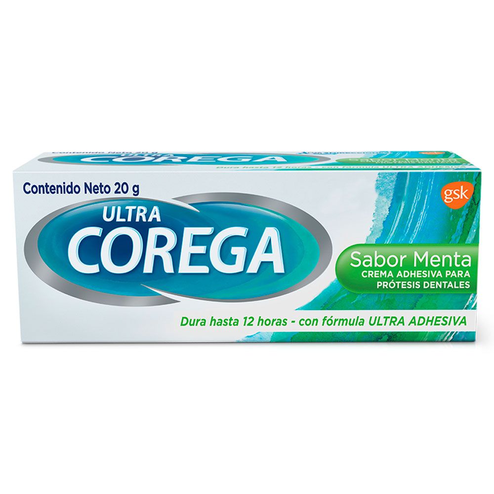 Ultra Corega Crema Adhesiva Sabor Menta