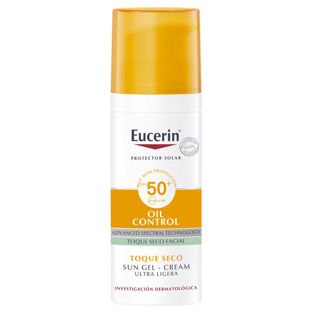 Eucerin sun fps50 sensitive protect oil control facial