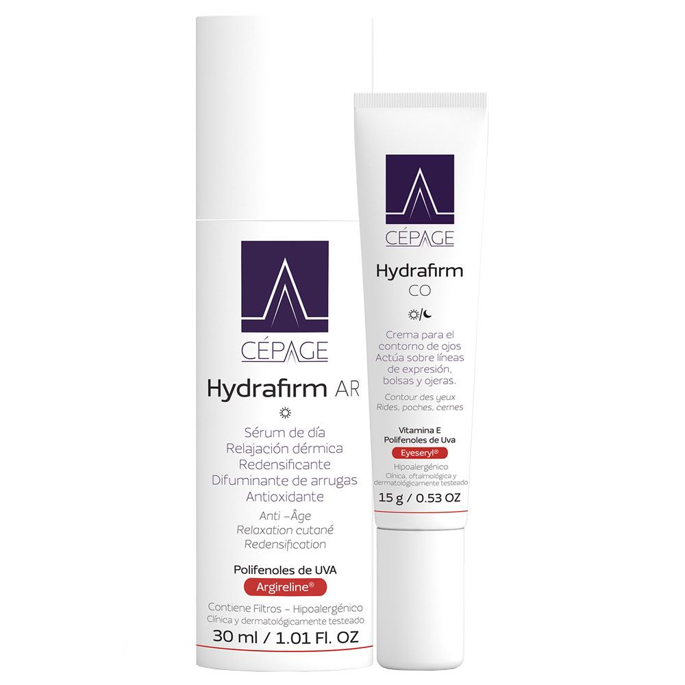 Hydrafirm ar x 30ml + hydrafirm co x 15 gramos