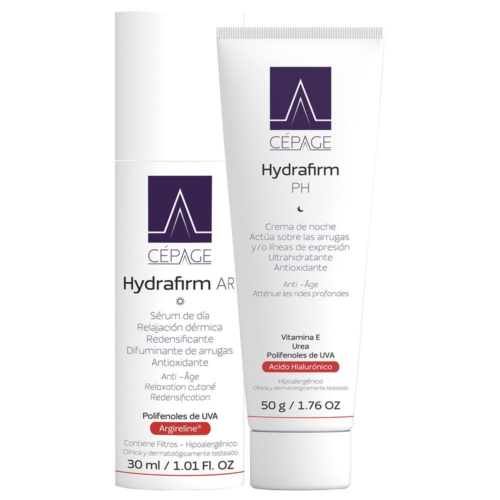 Hydrafirm ar x 30ml + hydrafirm ph x 50 gramos
