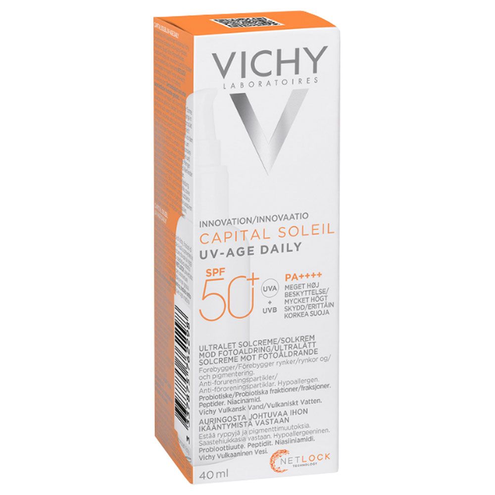 Vichy capital soleil fps50+ uv-age daily water fluid
