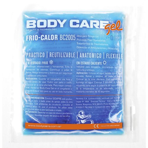 Body Care Gel Frí­o Calor Chico 16x15cm