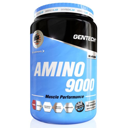 Gentech Amino 9000 X 160 Comprimidos