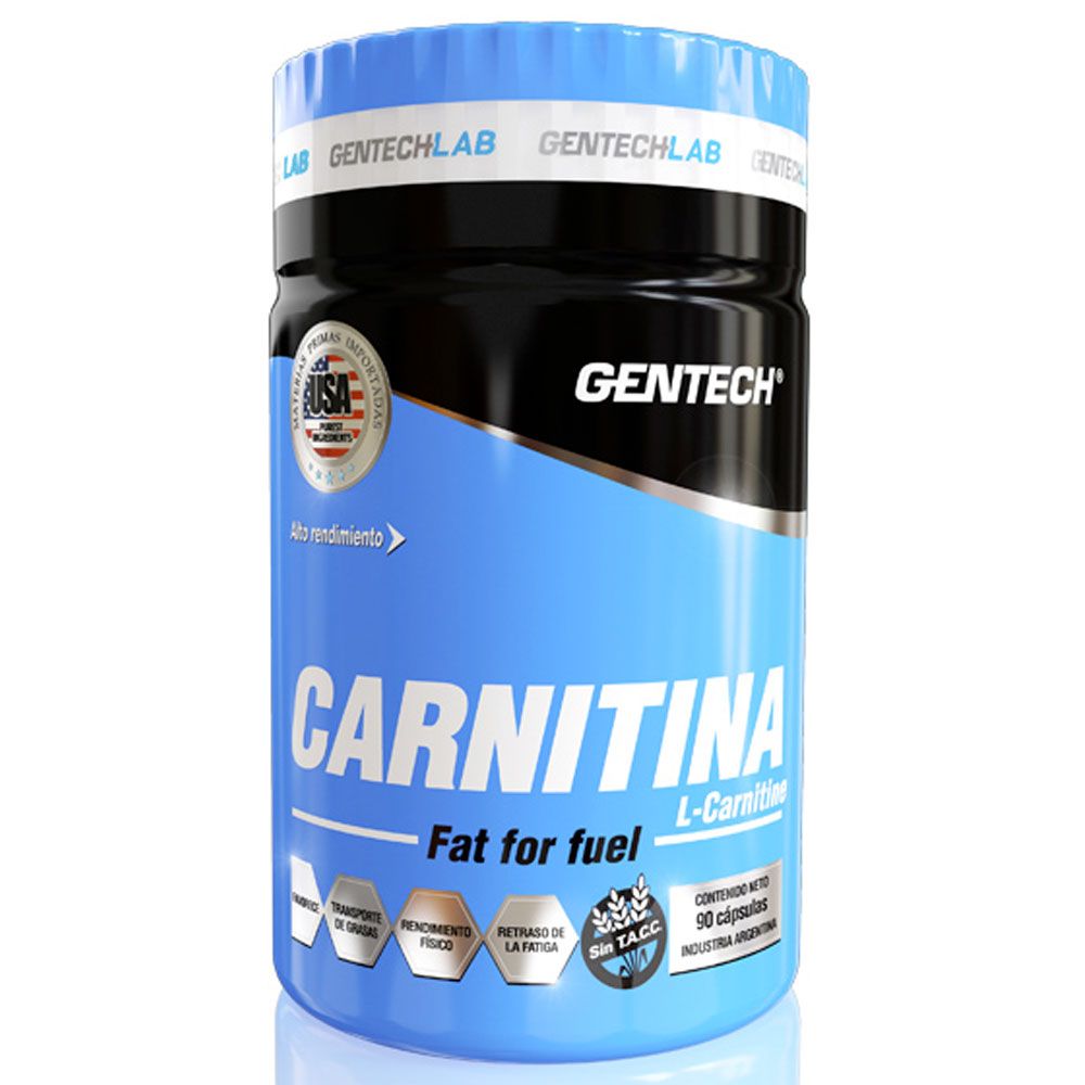 Gentech carnitina x 90 capsulas