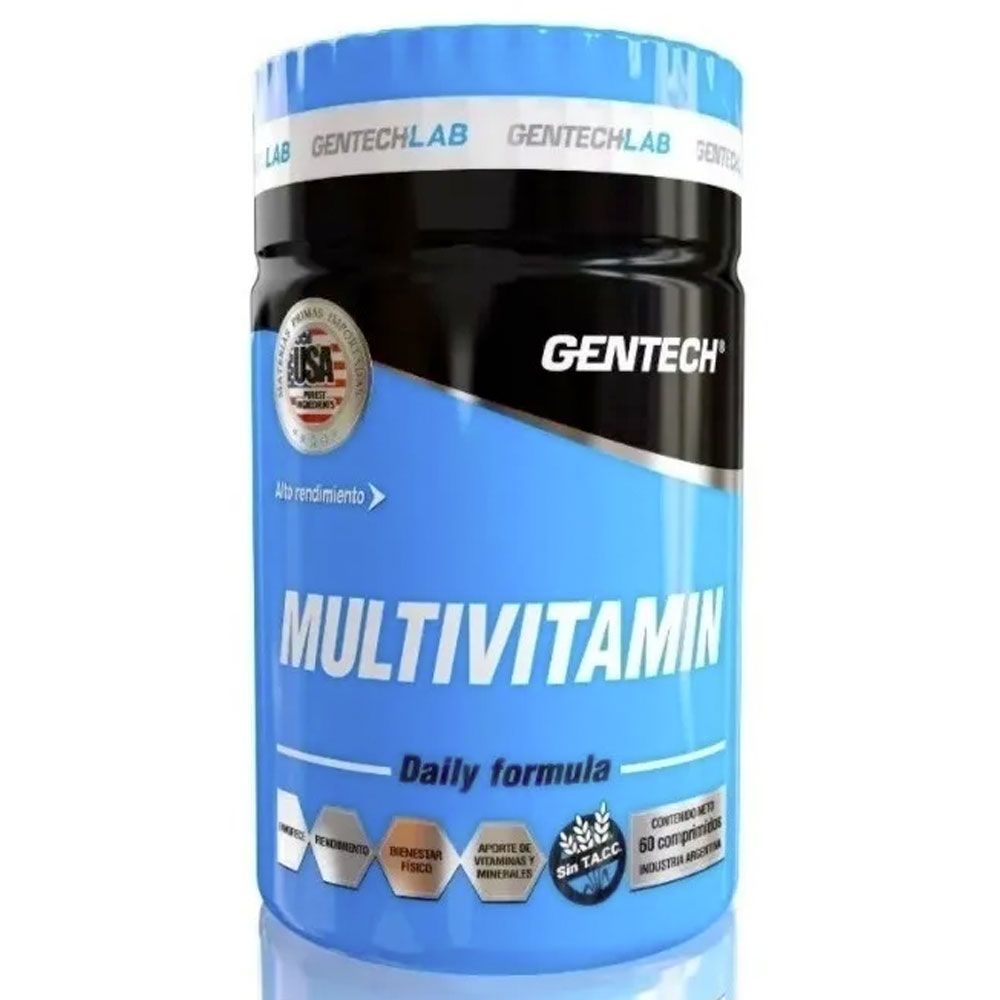 Gentech multivitamin x 60 comprimidos