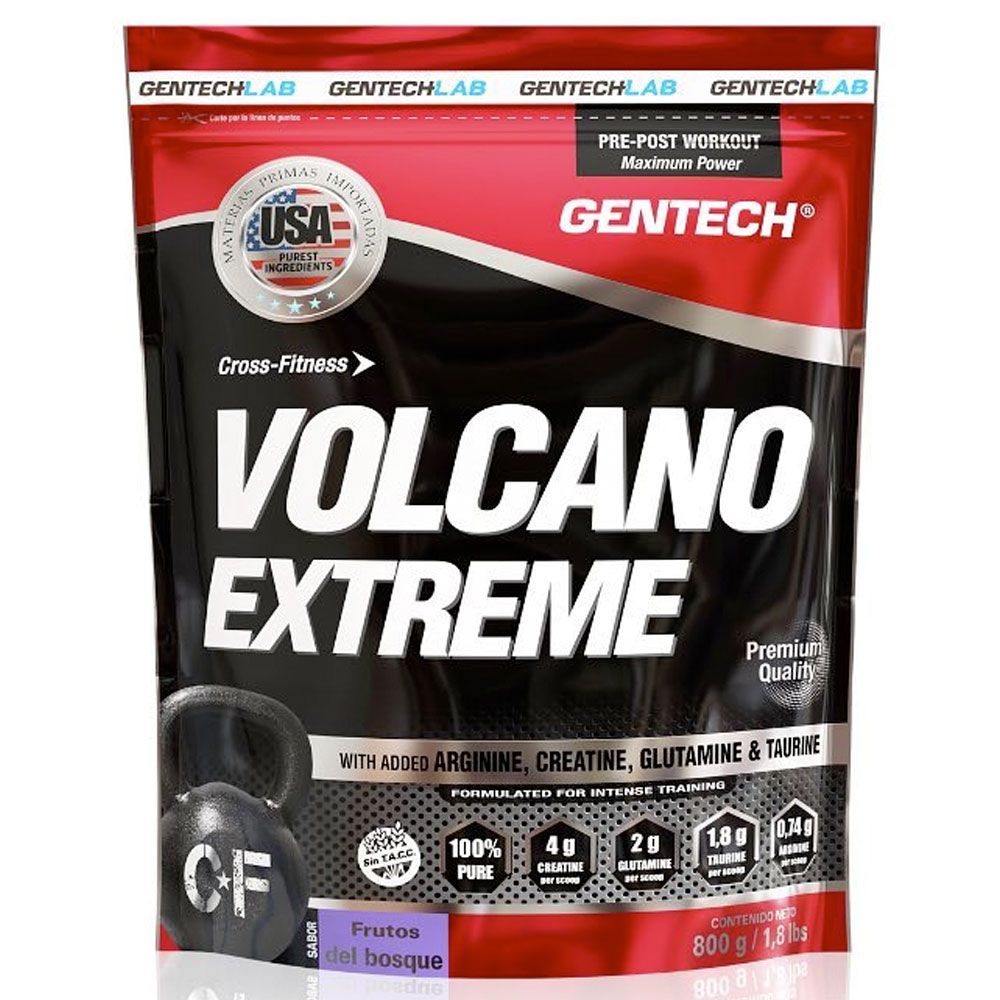 Gentech volcano extreme x 800 gramos