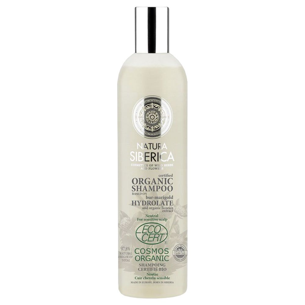 Natura sibérica shampoo neutro orgánico cuero cabelludo sensible x 400ml -  Farmacia Leloir - Tu farmacia online las 24hs