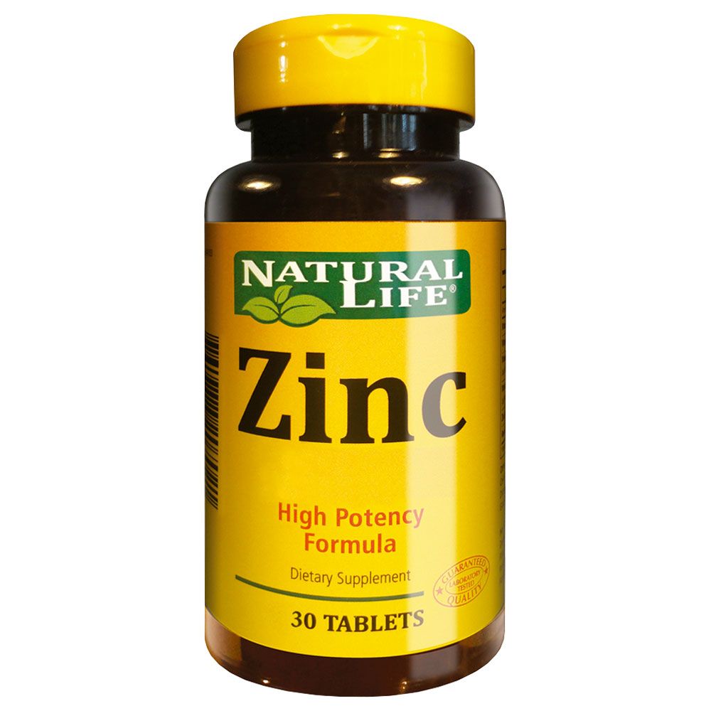 Natural life zinc alta potencia