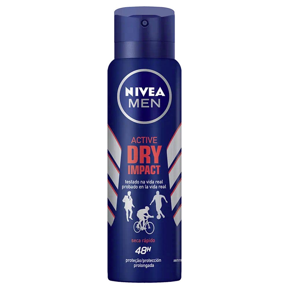 Nivea men desodorante antitranspirante active dry impact