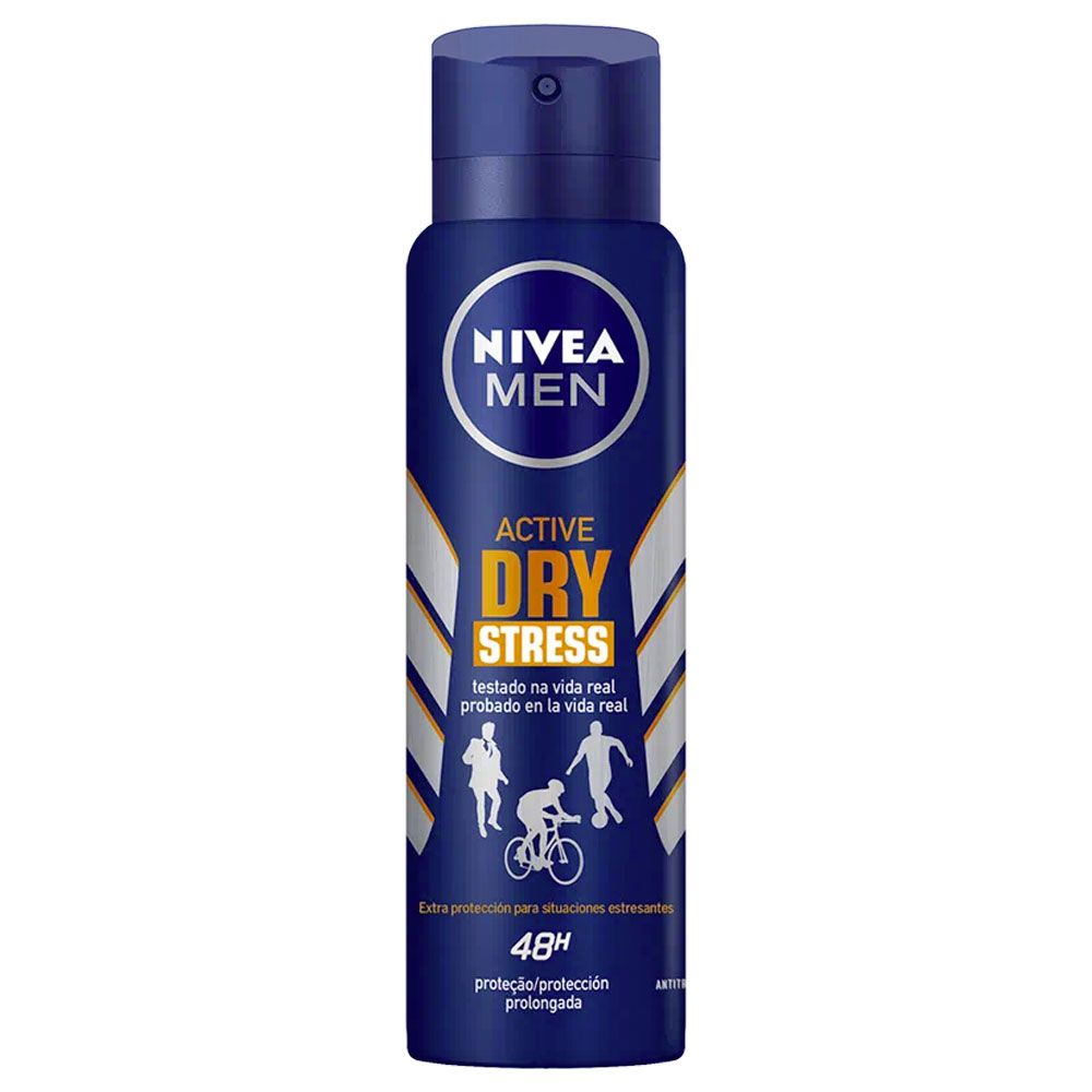 Nivea men desodorante antitranspirante active dry stress