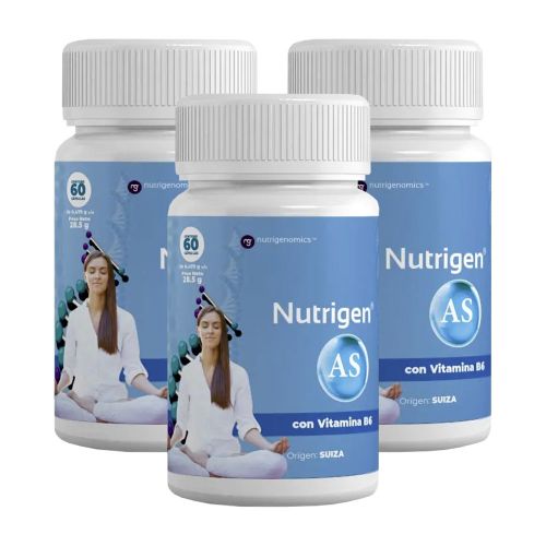 Pack 3 Nutrigen As Anti Stress Ayuda A Aliviar Tensiones