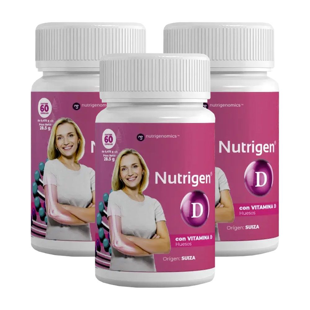 Pack 3 Nutrigen D Dynosteon Ayuda A Fortalecer Los Huesos