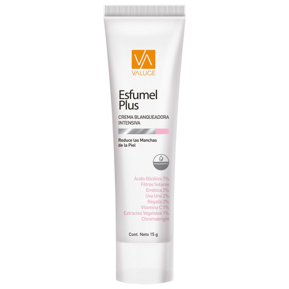 Esfumel plus crema blanqueadora intensiva