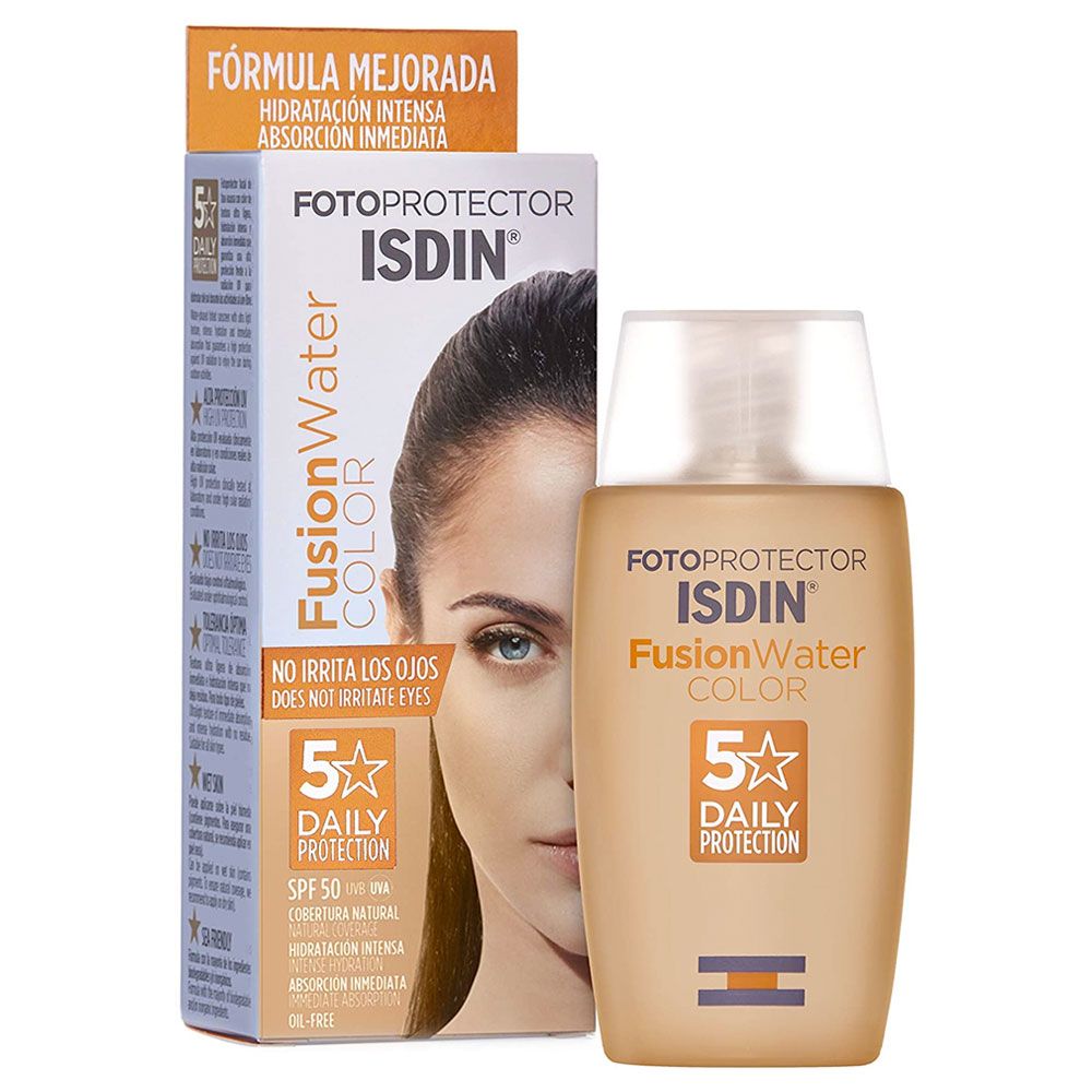 Fotoprotector isdin spf50 fusion water color 5 stars