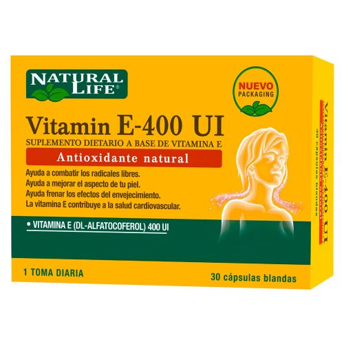 Natural Life Vitamina E 400ui