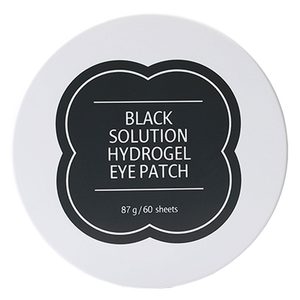 Purederm black solution hydrogel eye patch
