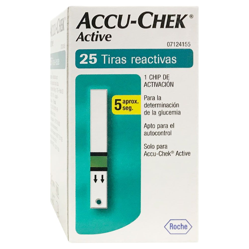 Accu Chek Active Tiras Reactivas