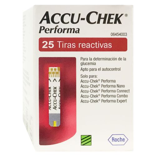 Accu Chek Performa Tiras Reactivas