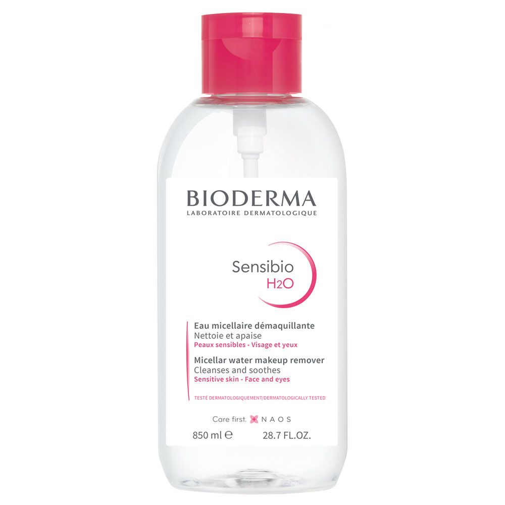 Bioderma Sensibio H2o Solución Micelar Limpiadora Desmaquillante Piel  Sensible - Farmacia Leloir - Tu farmacia online las 24hs