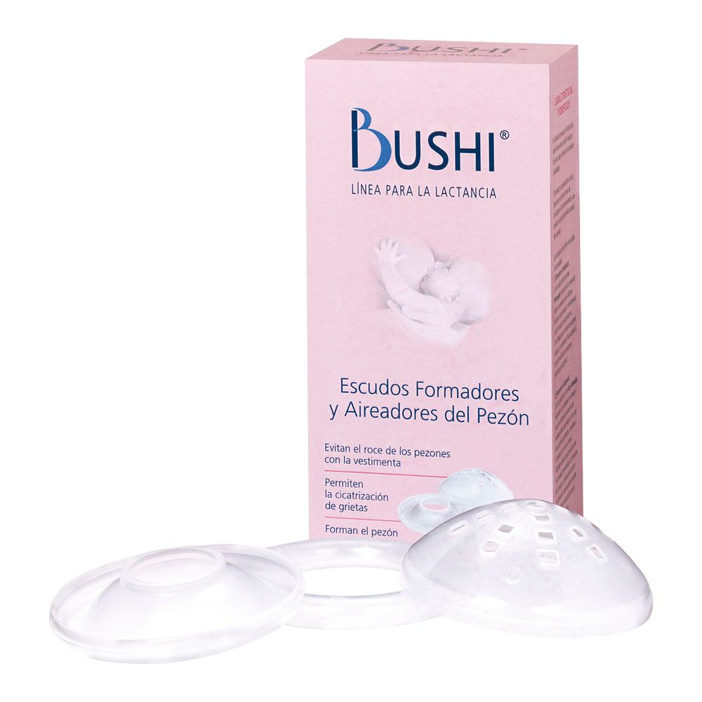 Bushi escudos formadores y aireadores pezón