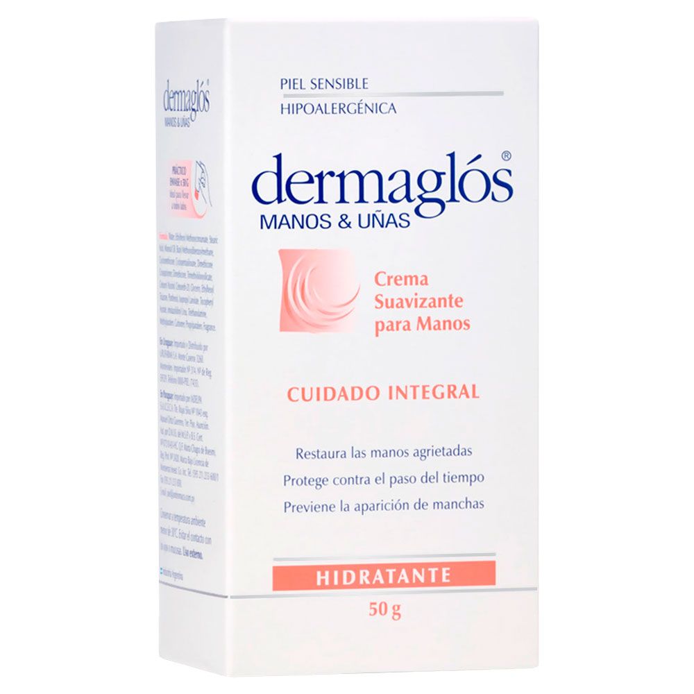 Dermaglós manos y uñas crema hidratante