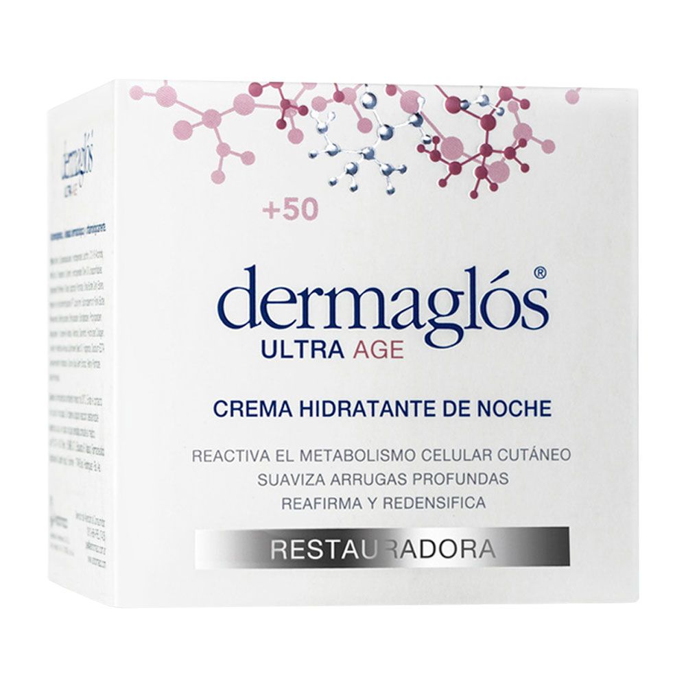 Dermaglós ultra age +50 crema hidratante noche