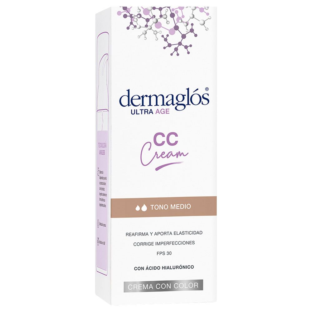 Dermaglós ultra age cc cream con fps30
