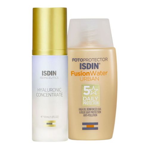Isdin Combo Hyaluronic Concentrate + Fusion Water Urban