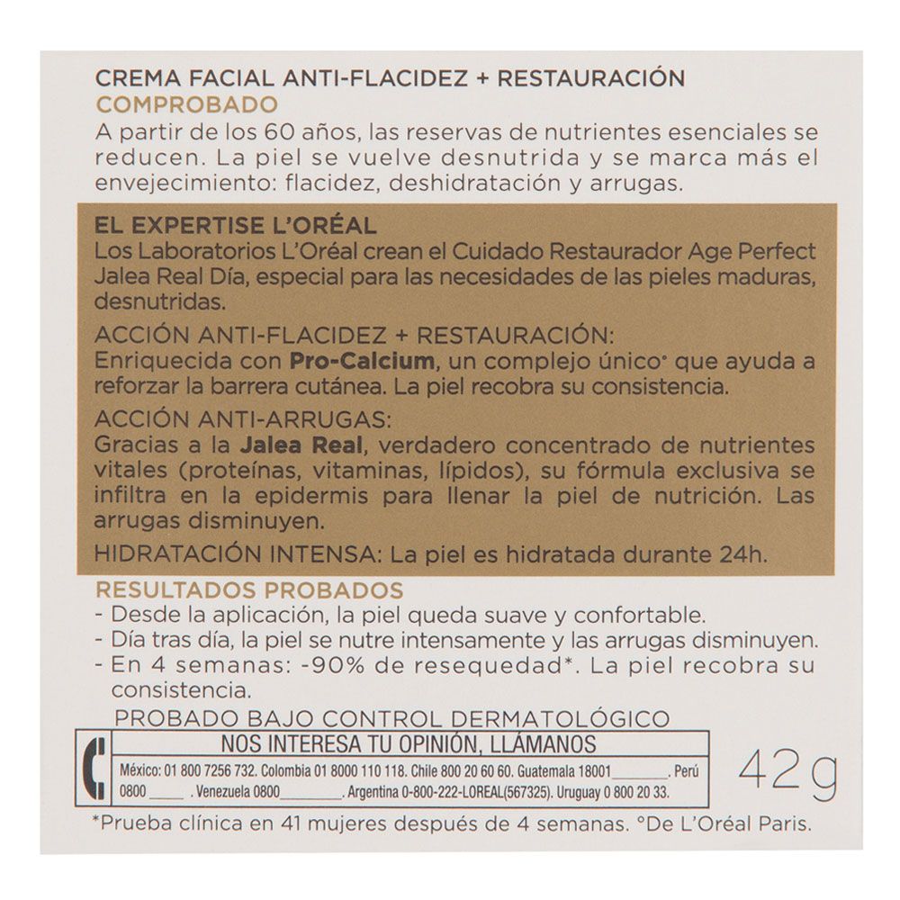 [ARCHIVADO] Loreal Paris Age Perfect Jalea Real Crema De Día