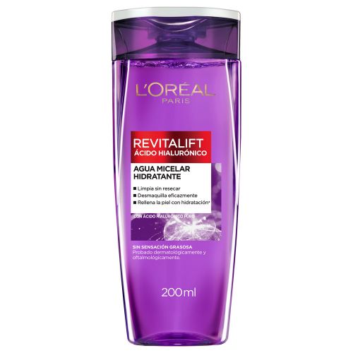 Loreal Paris Revitalift Agua Micelar ácido Hialurónico