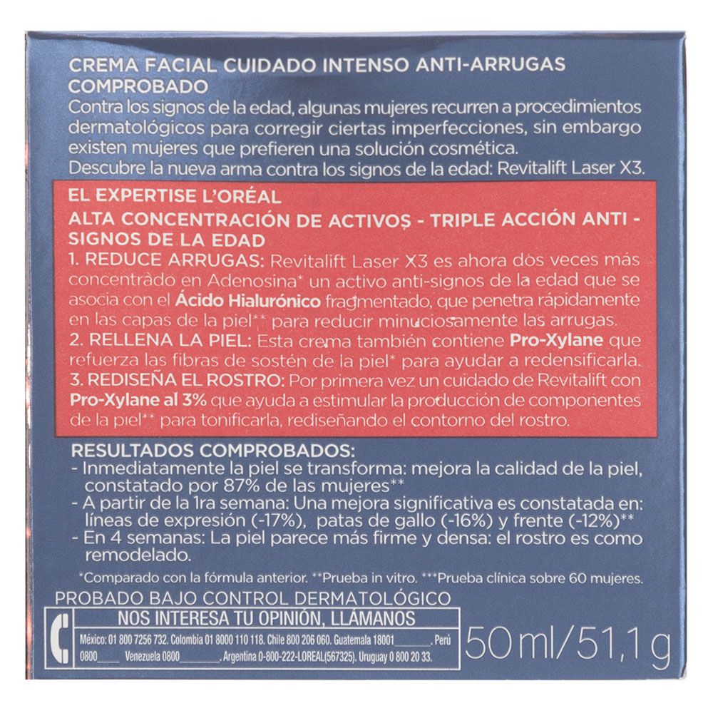 [ARCHIVADO] Loreal Paris Revitalift Laser X3 Crema De Día