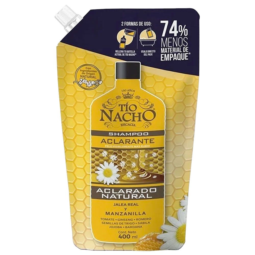 Tí­o nacho aclarante shampoo