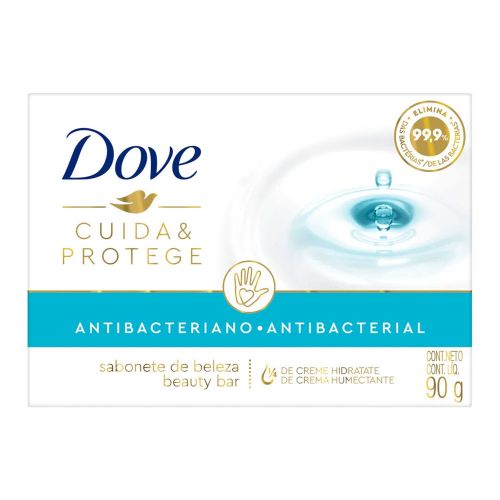 Dove Jabón En Barra Antibacterial Cuida & Protege