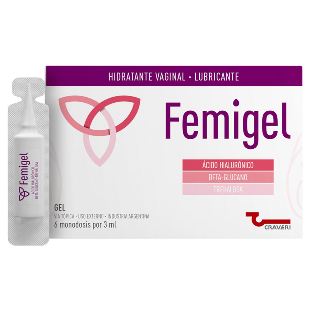 Femigel Gel Hidratante Lubricante Vaginal