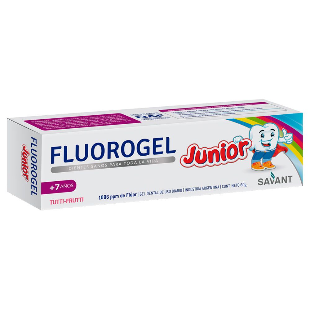 Fluorogel junior gel dental para niños