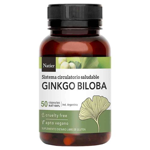 Natier Ginkgo Biloba Cápsulas