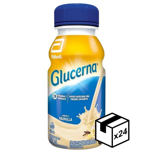 Pack 24 Glucerna Bebible Vitaminas Y Minerales Diabéticos