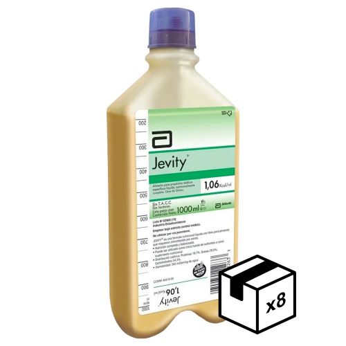 Pack 8 Jevity Rth Nutrición Enteral