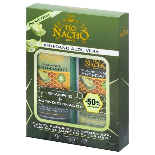 Tí­o Nacho Anti Daño Pack Shampoo + Acondicionador